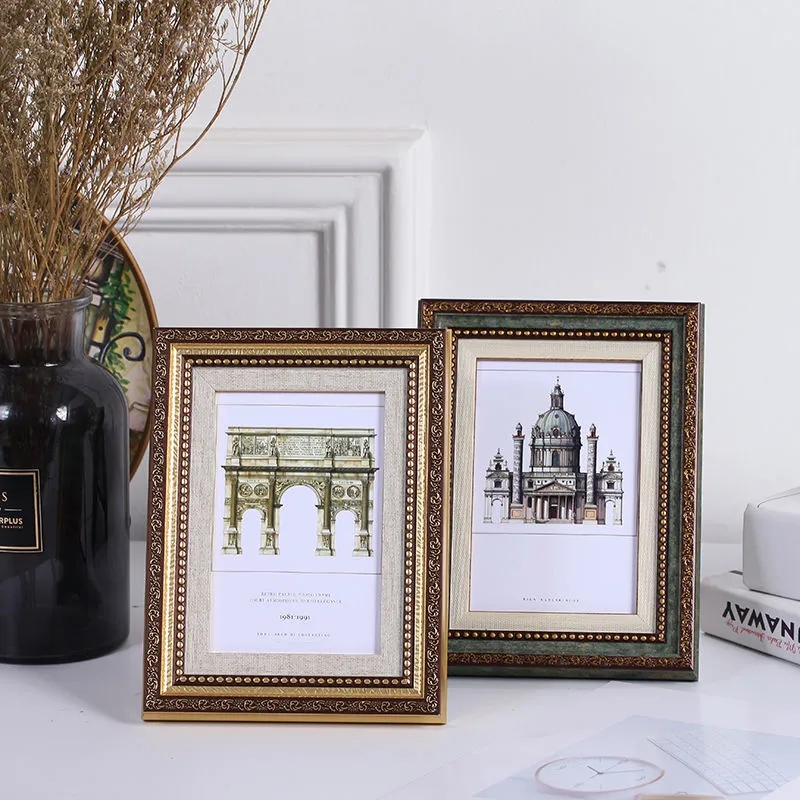 Court Retro Style Photo Frame, - Desk Setup Photo のレビューと価格