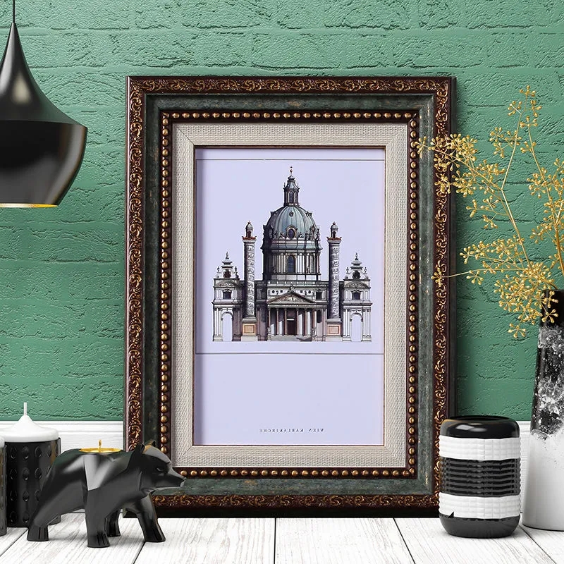 Court Retro Style Photo Frame, - Desk Setup Photo のレビューと価格