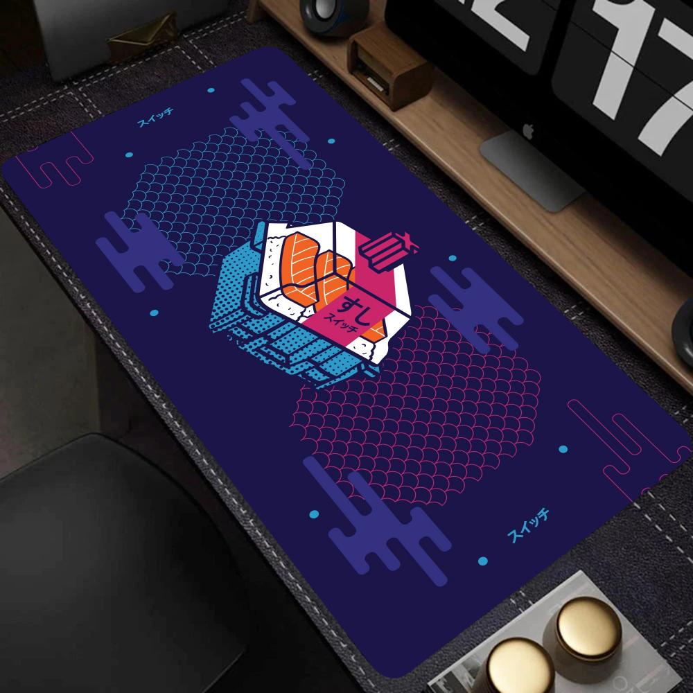 Tech Abstract Pattern Large Mo - Desk Setup For Work のレビューと価格
