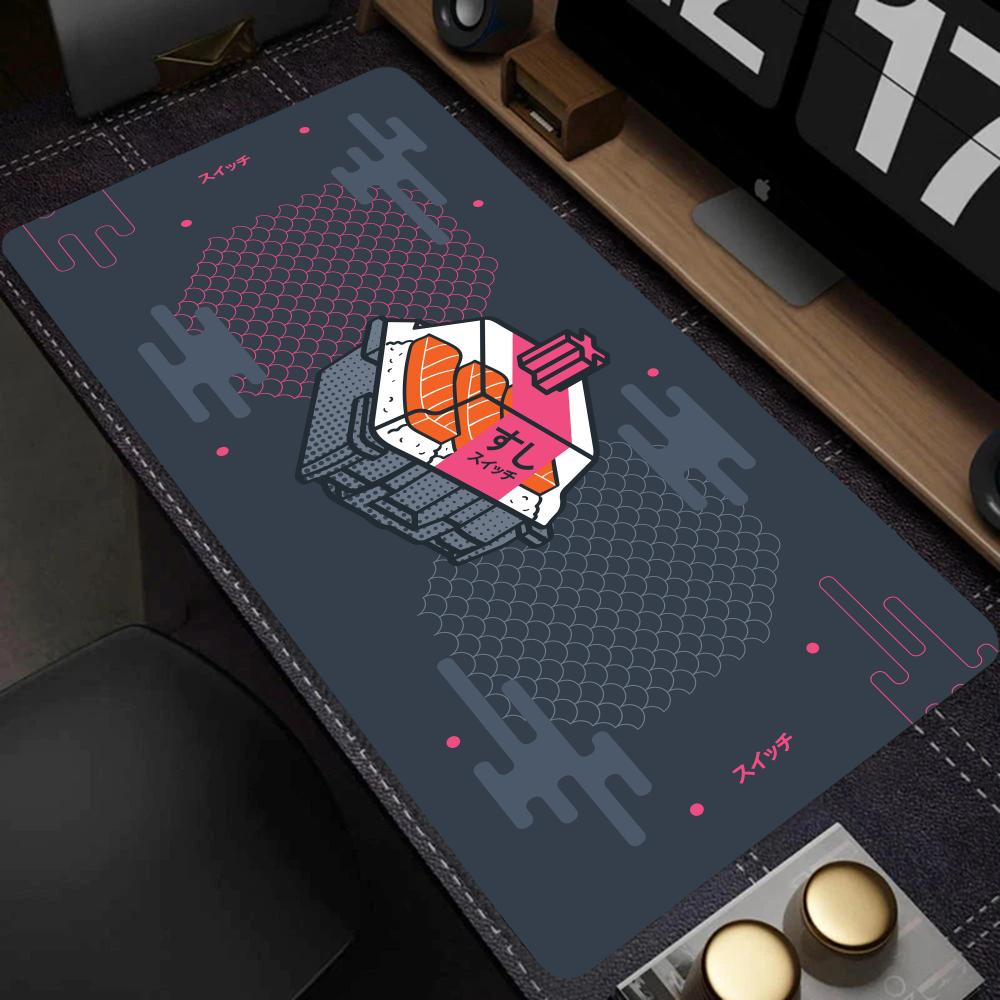 Tech Abstract Pattern Large Mo - Desk Setup For Work のレビューと価格