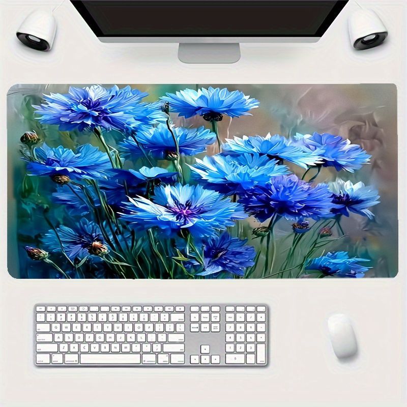 Brand Blue Cornflower Mouse Pa - Desk Setup Natural のレビューと価格