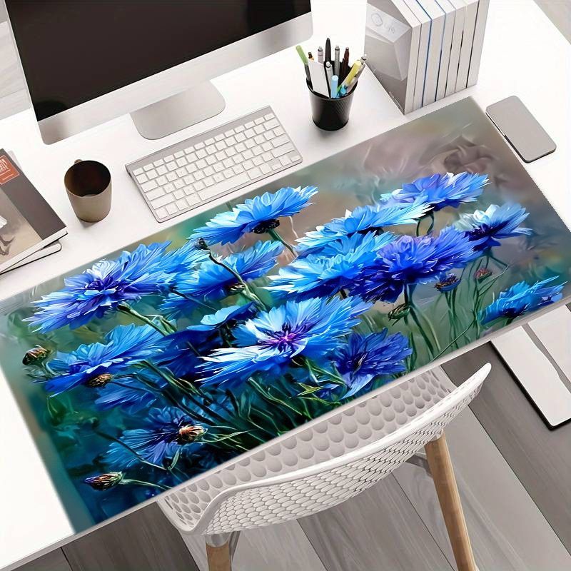 Brand Blue Cornflower Mouse Pa - Desk Setup Natural のレビューと価格