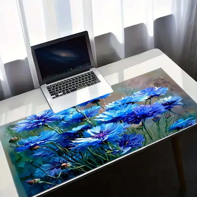 Brand Blue Cornflower Mouse Pa - Desk Setup Natural のレビューと価格