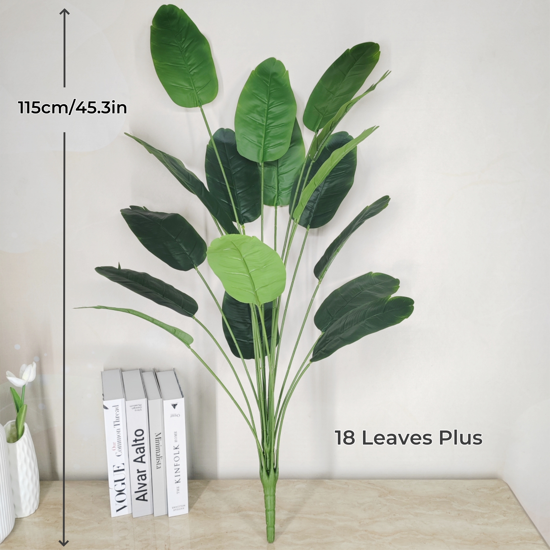 Artificial Banana Tree Fake Bi - Desk Setup Plants のレビューと価格