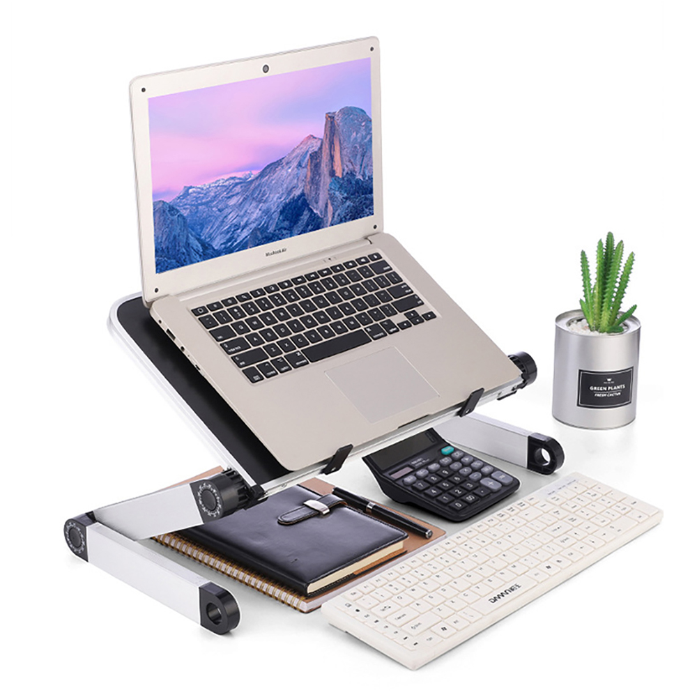 Adjustable Laptop Desk Stand P - Desk Setup Maker のレビューと価格