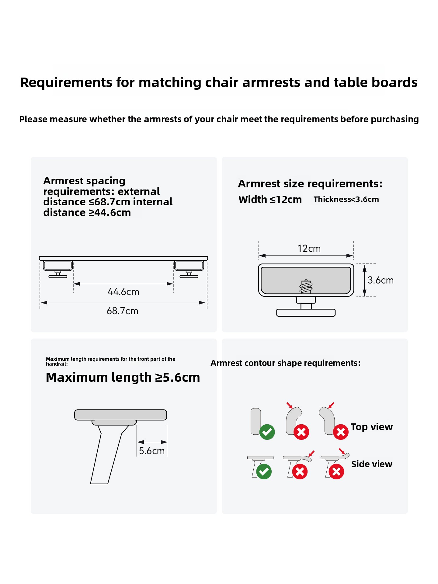 Ergonomic Chair Armrest Desk A - Desk Setup Maker のレビューと価格
