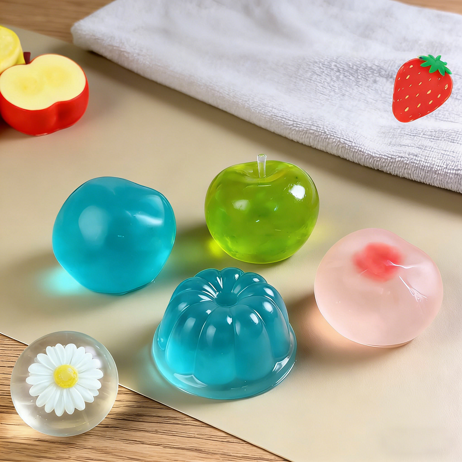 Squishy Green Apple Stress Bal - Desk Setup Green のレビューと価格