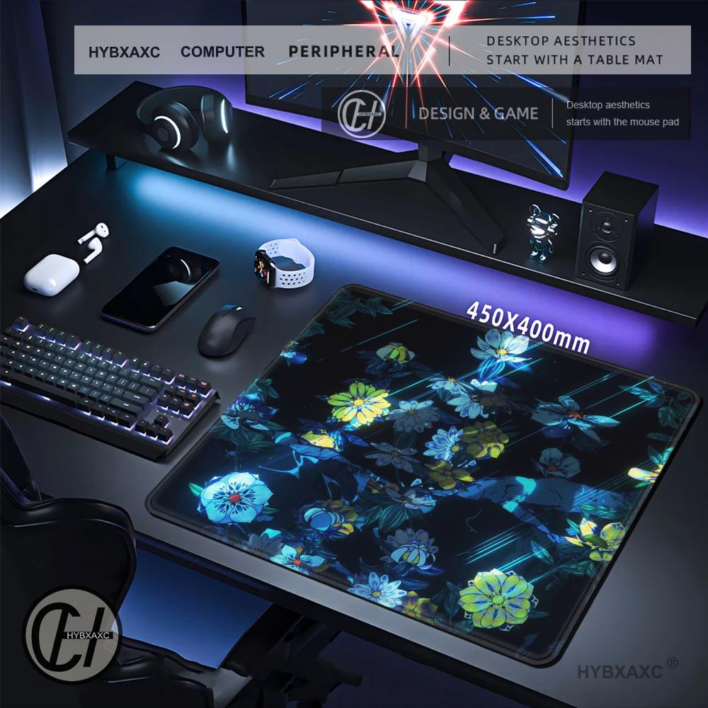 HYBXAXC Dark Floral Manga Back - Desk Setup For Work のレビューと価格