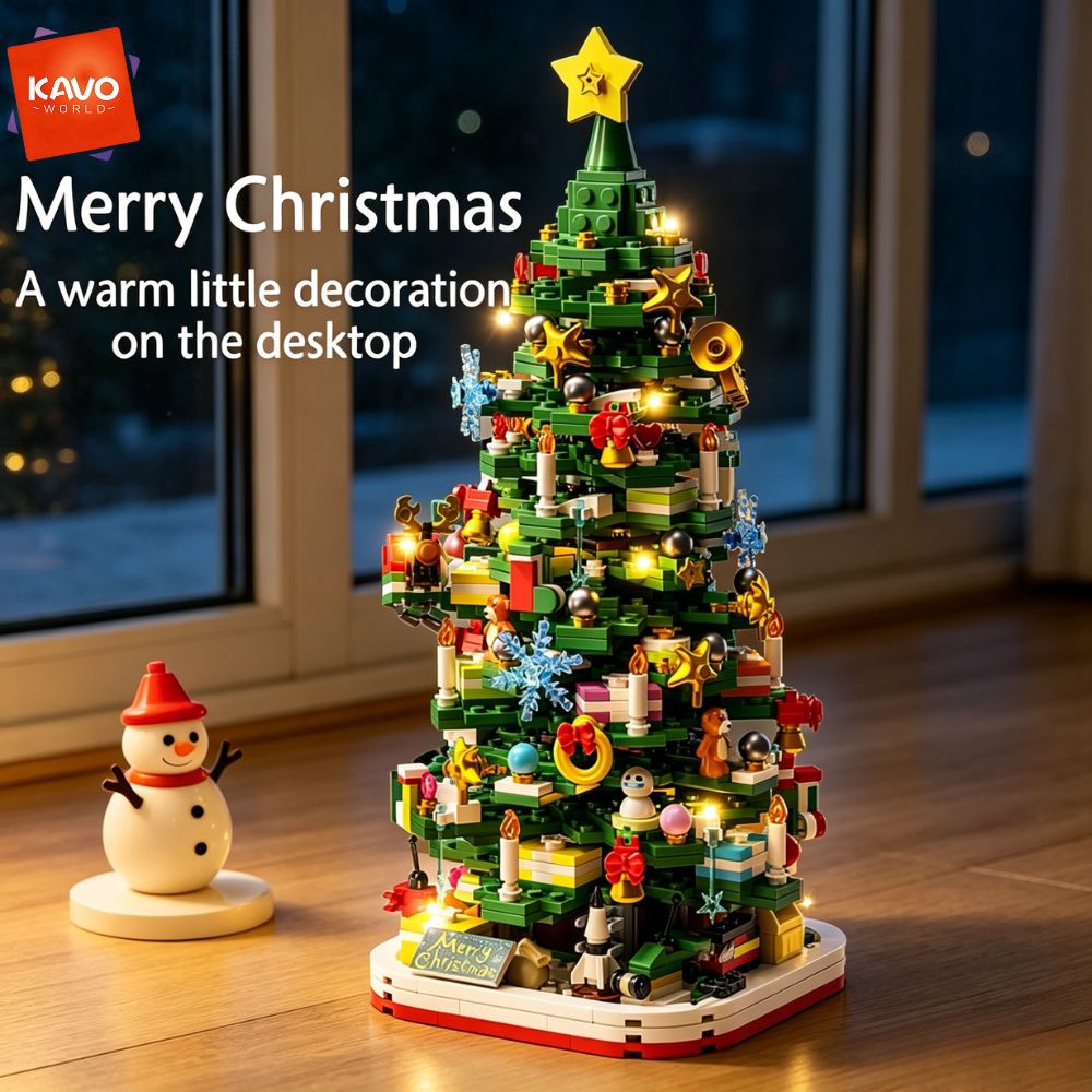 KAVOWORLD 1024pcs Christmas Tr - Desk Setup Couple のレビューと価格